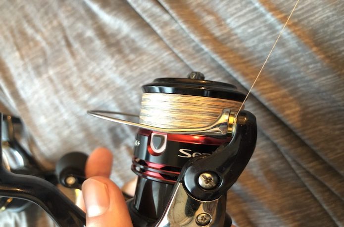 スピニングリール ラインローラー