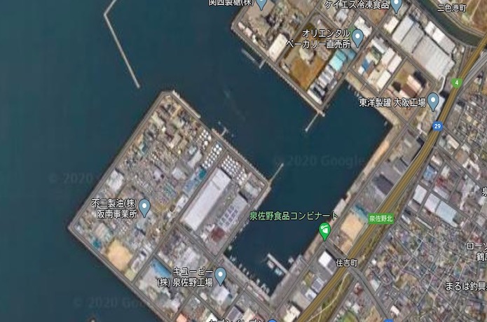 バチ抜け 泉佐野食品コンビナート