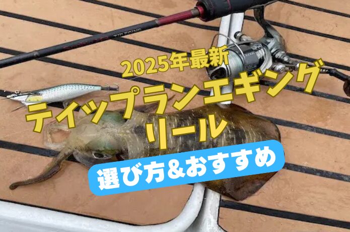 2025年最新】ティップランエギングリールおすすめ10選｜失敗しない