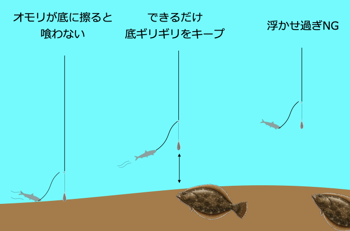 ヒラメ 釣り方